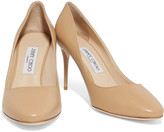Thumbnail for your product : Jimmy Choo Esme 85 Leather Pumps
