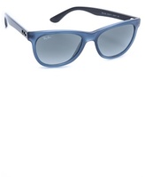 Thumbnail for your product : Ray-Ban Highstreet Two Tone Sunglasses