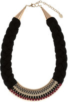 Thumbnail for your product : Monsoon Tribal Cotton Plaited Torq Necklace