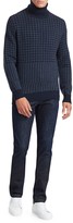 Thumbnail for your product : Loro Piana Houndstooth Cashmere Turtleneck Sweater