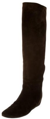 Lanvin Knee-High Wedge Boots
