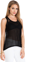 Thumbnail for your product : Generation Love Rose Mesh Back Tank
