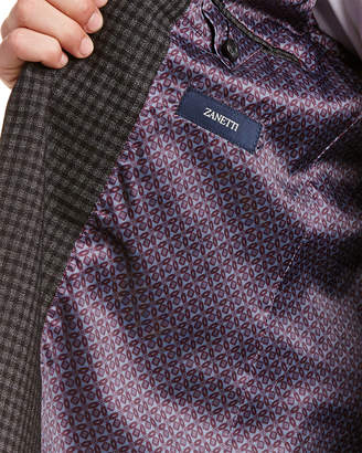 Zanetti Napoli Modern Fit Wool-Blend Jacket