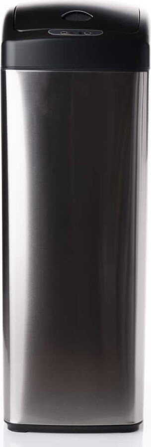 Simpli-Magic 13 Gal. Stainless Steel Square Sensor Trash Can