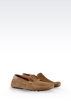 Thumbnail for your product : Armani Jeans Suede Driving Shoe