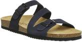 Thumbnail for your product : Office Bounty Cross Strap Footbeds Navy Nubuck