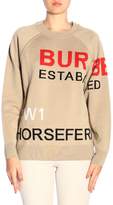 Thumbnail for your product : Burberry Sweater Acheron Knit Sweater In Wool With Lettering