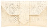 Thumbnail for your product : JJ Winters Clutch In White/Silver Snake