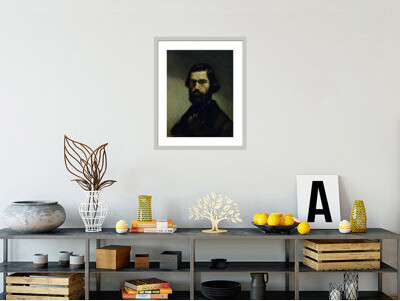 1000Museums Portrait of Jules Valles by Framed Giclee Print