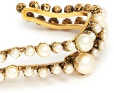 Thumbnail for your product : Erickson Beamon Irregular shape faux pearl cuff
