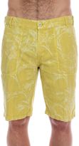 Thumbnail for your product : Etro Yellow Floral Print Shorts
