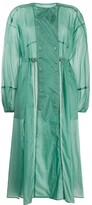 Thumbnail for your product : Enfold Sheer Water-Resistant Midi Coat