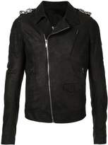 Thumbnail for your product : Rick Owens leather biker jacket