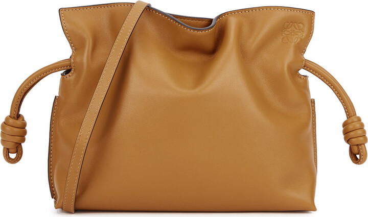 Loewe Flamenco Mini Leather Clutch