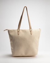 Thumbnail for your product : Dorothy Perkins Women's White Tote Bags - Beach Shopper Bag - Size One Size at The Iconic