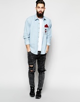 Thumbnail for your product : Reclaimed Vintage X The Beano Denim Shirt