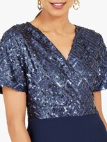 Thumbnail for your product : Yumi Sequin Bodice Maxi Dress, Navy