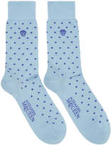 Thumbnail for your product : Alexander McQueen Blue Spot Socks