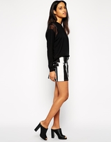 Thumbnail for your product : Cheap Monday Mesh Detail Sweatshirt