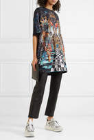 Thumbnail for your product : Balmain Oversized Printed Cotton-jersey T-shirt