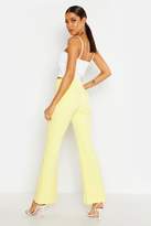 Thumbnail for your product : boohoo Flared Longline Trouser