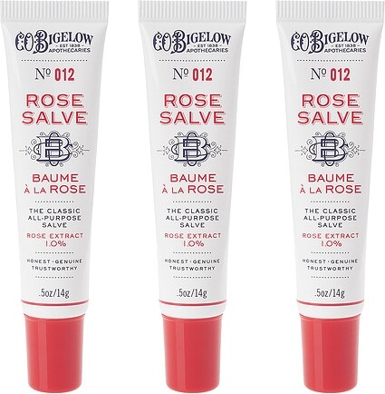 C.O. Bigelow Rose Salve Tube Trio