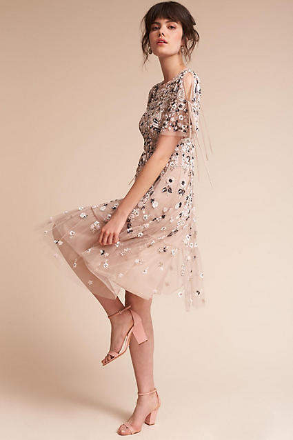 Anthropologie Bobbi Wedding Guest Dress - ShopStyle