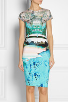 Thumbnail for your product : Mary Katrantzou Elay printed stretch-jersey dress