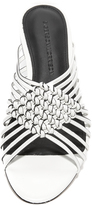 Thumbnail for your product : Sigerson Morrison Aggie Woven Slide Sandals