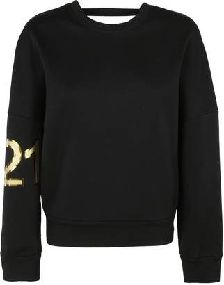N°21 N.21 Gold Logo Sweatshirt
