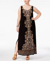 Thumbnail for your product : INC International Concepts Plus Size Printed Maxi Dress, Created for Macy's