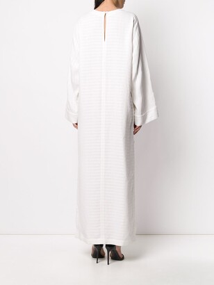 Saint Laurent Caftan-Style Long Dress