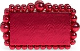 Thumbnail for your product : Cult Gaia Eos Beaded Leather Box Clutch
