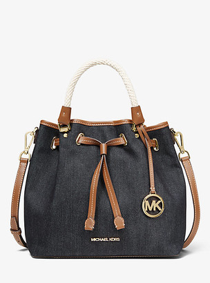 denim mk purse