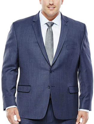 COLLECTION Collection by Michael Strahan Navy Birdseye Suit Jacket - Big & Tall