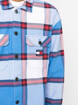 Thumbnail for your product : Tommy Jeans Plaid-Check Print Button Shirt