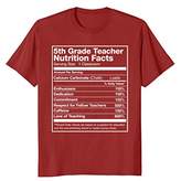 Thumbnail for your product : 5th Grade Teacher Nutrition Facts Funny T-Shirt