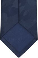 Thumbnail for your product : T.M.Lewin Navy Camouflage Slim Silk Tie