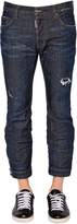 Thumbnail for your product : DSQUARED2 18.5cm Biker Ski Stretch Denim Jeans