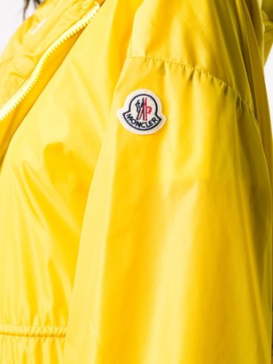 Moncler Logo Drawstring Raincoat