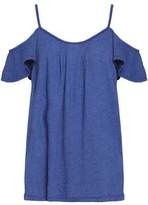 Thumbnail for your product : Joie Cold-Shoulder Pleated Cotton-Blend Jersey Top