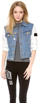 Thumbnail for your product : Opening Ceremony DKNY x Jacket with Sweatshirt Sleeves
