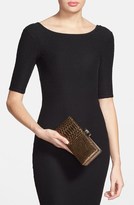 Thumbnail for your product : Jessica McClintock Snake Embossed Box Clutch