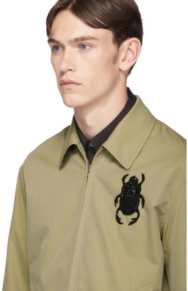 Alexander McQueen Biege Bug Jacket