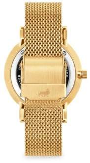 Larsson & Jennings Bernadotte 33MM Goldtone Bracelet Watch