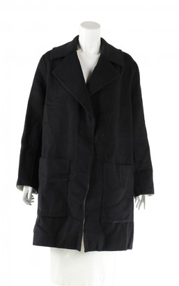Balenciaga Black Wool Coat for Women