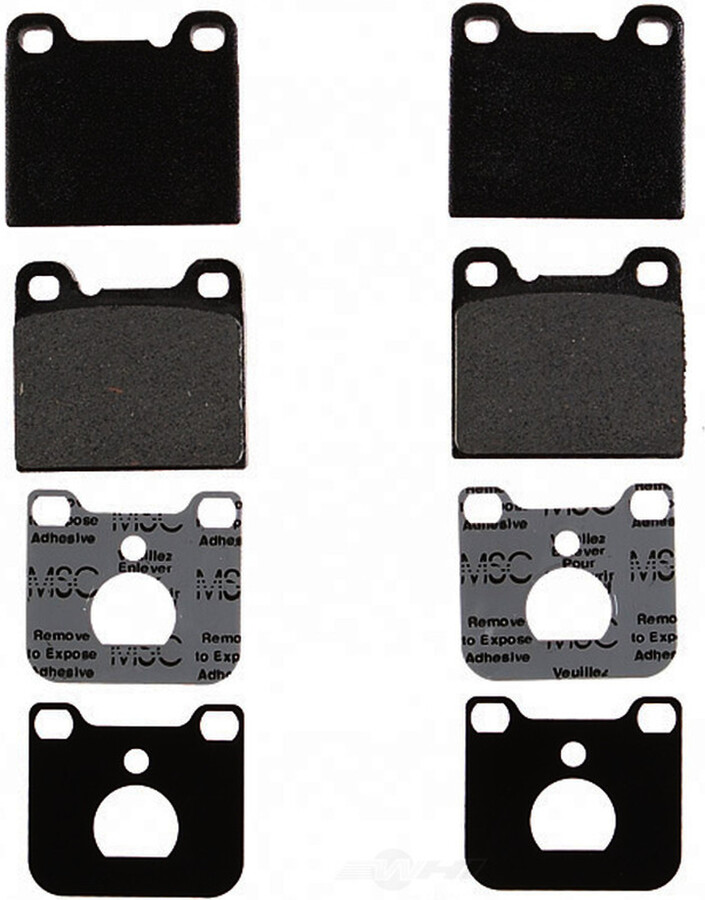 Raybestos PGD31BM Professional Grade Semi-Metallic Disc Brake Pad Set