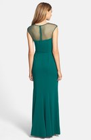 Thumbnail for your product : JS Boutique Beaded Crepe Gown