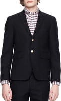 Thumbnail for your product : Thom Browne Shrunken Anchor-Elbow Blazer