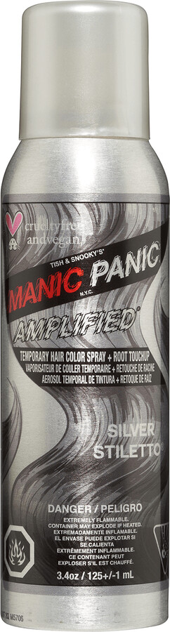 Manic Panic Silver Stiletto Amplified™ Temporary Spray-on Color